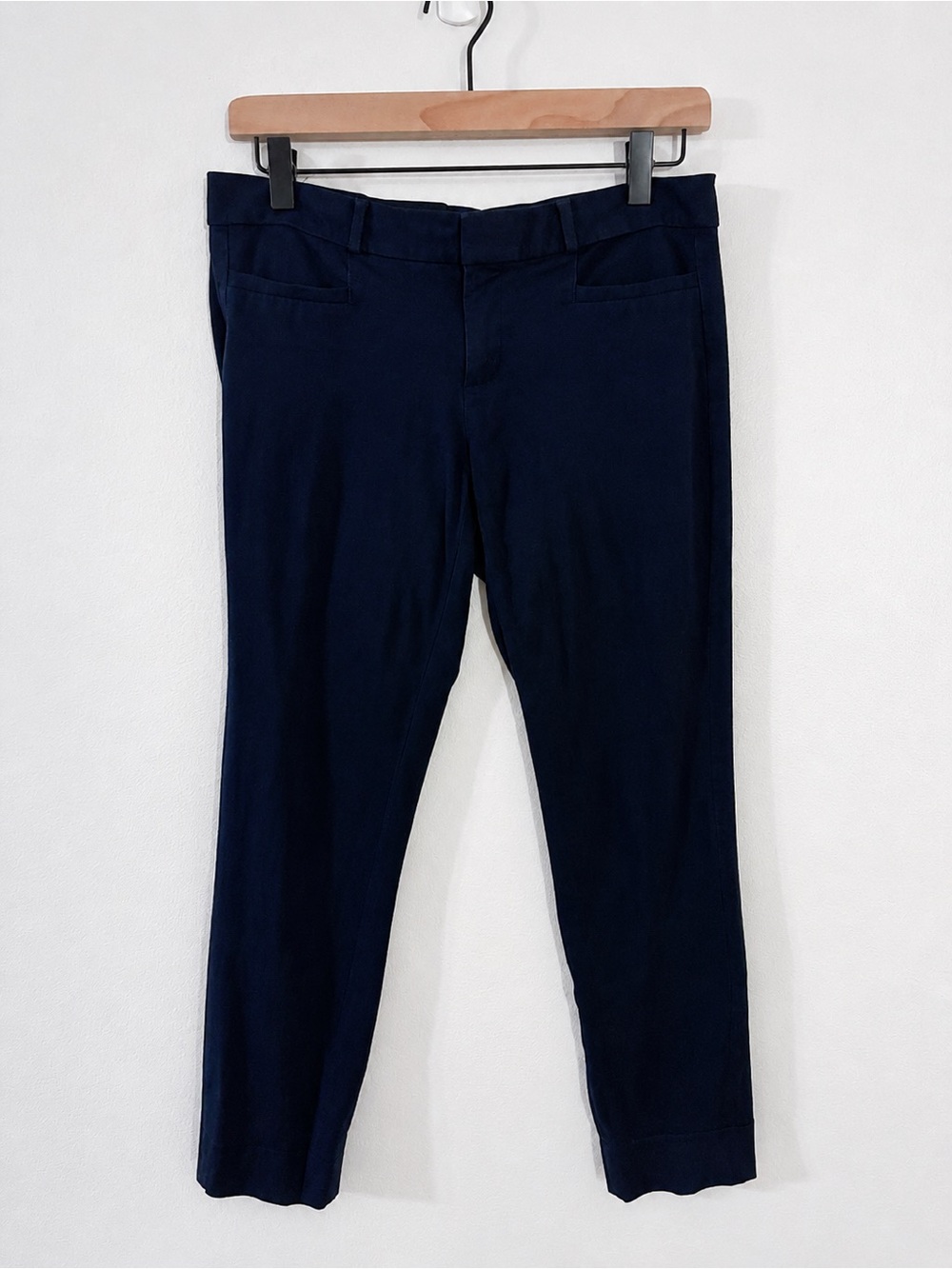 Banana Republic Sloan Navy Slim Ankle Pants 2P Petite